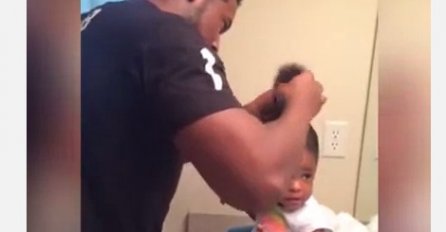 Video tate koji kćerki pravi frizuru za samo nekoliko sati nasmijao je gotovo tri miliona ljudi 