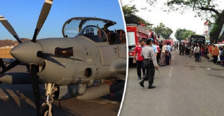 Vojni avion pao tokom trenažnog leta, dvoje poginulo