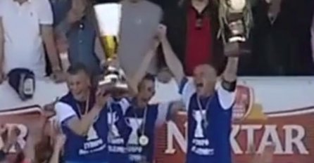 Fudbaleri Radnika podigli pehar osvajača Kupa BiH
