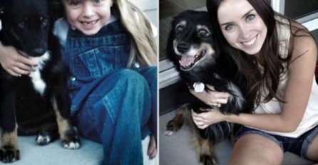 Vrijeme prolazi: 10 najljepših nostalgičnih fotografija vlasnika i ljubimaca kroz godine (FOTO)