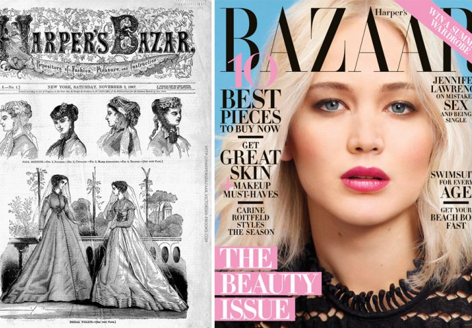 Evolucija magazina: Naslovnice poznatih časopisa nekad i sad