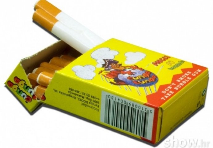 'Žvake-cigarete' nekad su bile veoma popularne (FOTO & VIDEO)