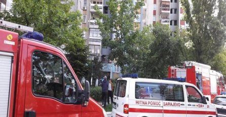 POŽAR U SARAJEVU: Zapalila se dva lifta u stambenoj zgradi na Alipašinom Polju 