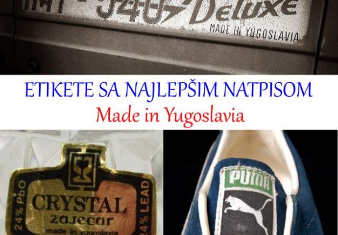 Etikete sa najljepšim natpisom 