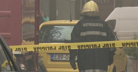 Požar u zgradi BH Telecoma u Sarajevu  na Dolac-Malti