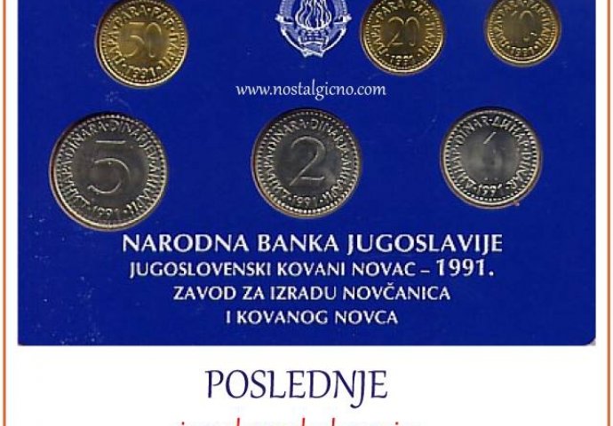 Posljednje jugoslovenske kovanice: Sjećate li se šta se moglo kupiti za 5 dinara? 