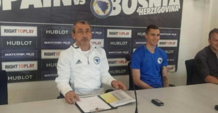 Baždarević: Meč sa Španijom je dobra prilika za naše fudbalere