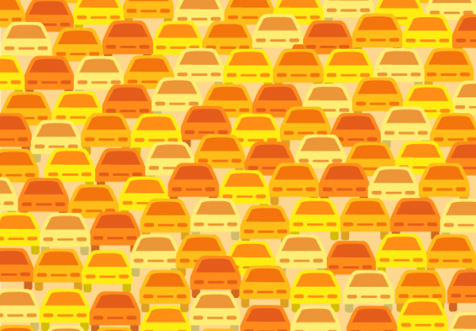 HIT MOZGALICA: Možete li pronaći taksi među običnim automobilima?