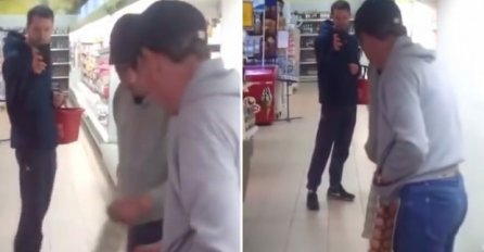 Šta se desi kada se pijani Rus ogleda u ogledalu? NEVIĐENO!  (VIDEO)