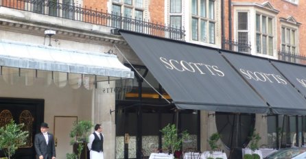 Scott's restaurant - popularni restoran među zvijezdama