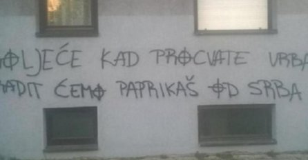 Fašizam u Hrvatskoj: U Zagrebu osvanuli antisrpski grafiti