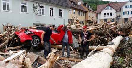 Kataklizma u Njemačkoj: Poplave poharale nekoliko gradova, ima i mrtvih (VIDEO) 