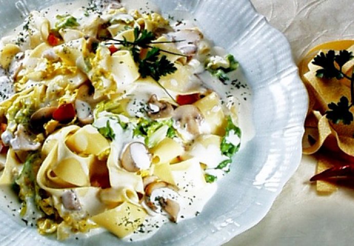 Tagliatelle s povrćem 