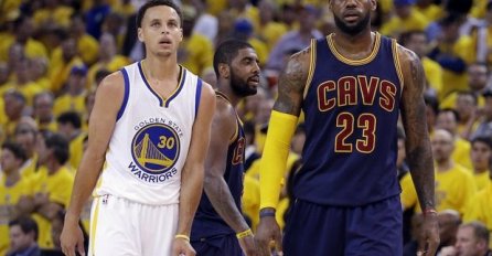 Katastrofa Clevelanda: Golden State poveo 2-0 u finalu (VIDEO)