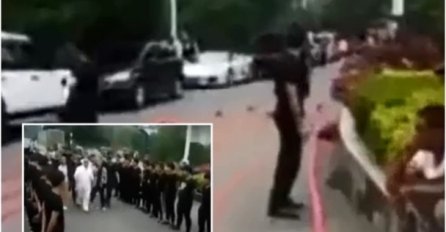 Mafijaš slavio izlazak na slobodu, pa ga ekspresno vratili u zatvor (VIDEO)