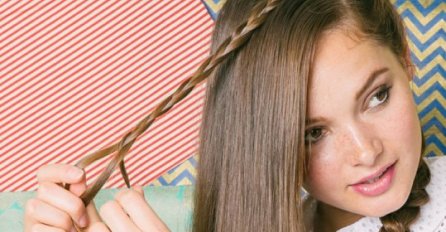 Boho frizura za svaki dan 