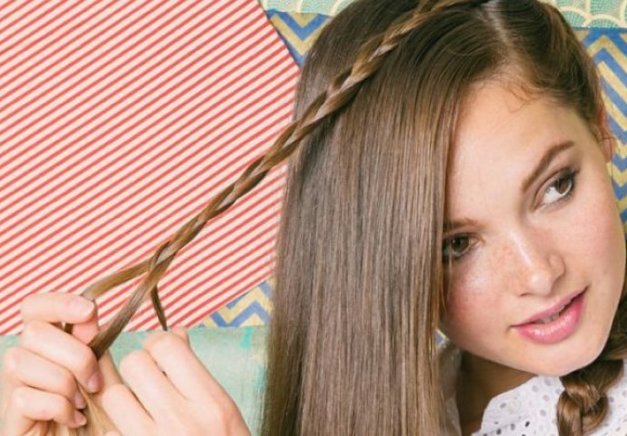 Boho frizura za svaki dan 