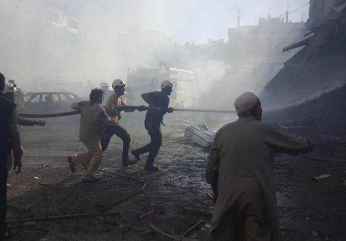 Ruski avioni gađali pijacu, džamiju i hotel u Idlibu: Poginulo sedam, ranjeno 30 civila