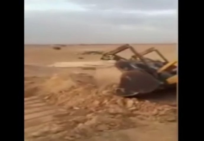 Kopali su rupu u pustinji u Saudijskoj Arabiji, nismo mogli ni sanjati da će se ovo desiti (VIDEO)