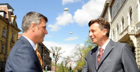 Pahor i Thaci za dijalog Beograda i Prištine