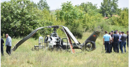 DRAMA U PODGORICI: Pao vojni helikopter, pilot u komi