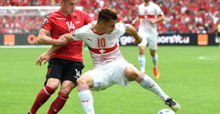 Švicarska sa igračem više do teške pobjede nad nezgodnom Albanijom