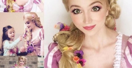 Humana i divna djevojka se transformiše u Disney princeze kako bi pomagala djeci 