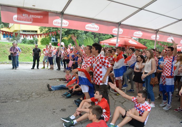 Foto: Atmosfera tokom utakmice Hrvatska - Turska