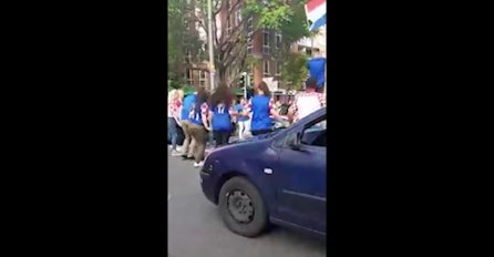 Hrvatski navijači uz Užičko kolo slavili pobjedu nad Turskom (VIDEO