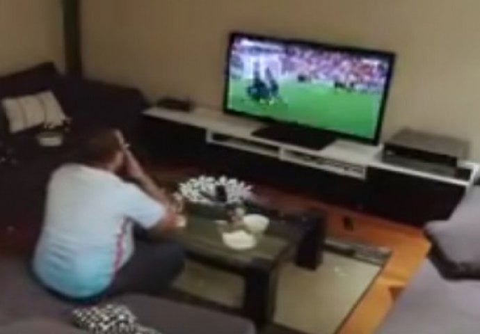 Kad ženi dosadi fudbal: Okrutna šala dovela muža do nervnog sloma, a nasmijala cijeli svijet! (VIDEO)