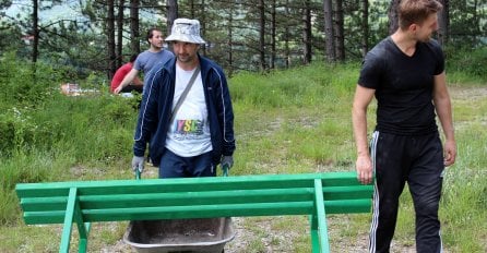 Obnovljena trim staza na brdu Križ u Jablanici