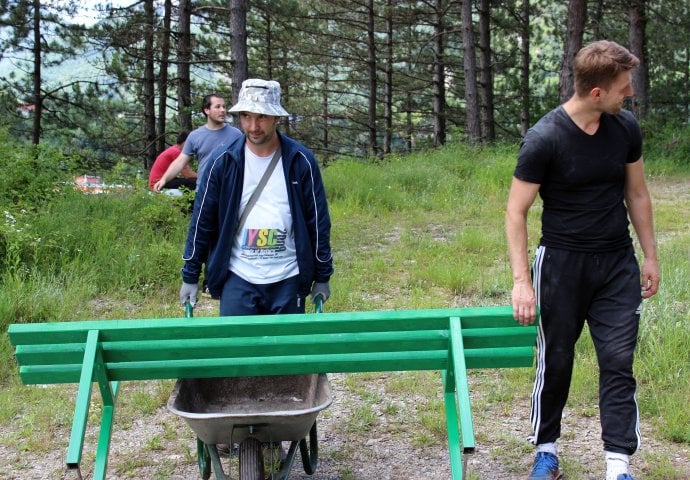 Obnovljena trim staza na brdu Križ u Jablanici