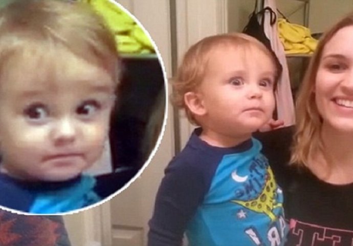 Urnebesno: Ovako to izgleda kada beba po prvi put otkrije svoje obrve (VIDEO)