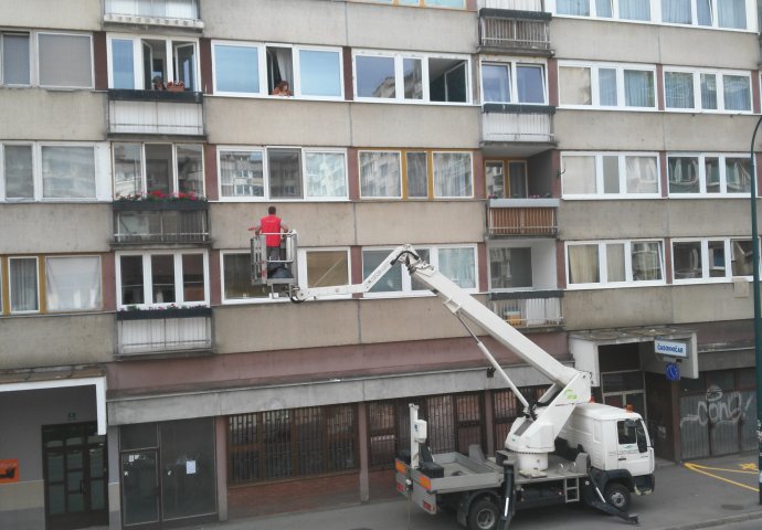 Saniranje posljedica nakon nevremena u Sarajevu