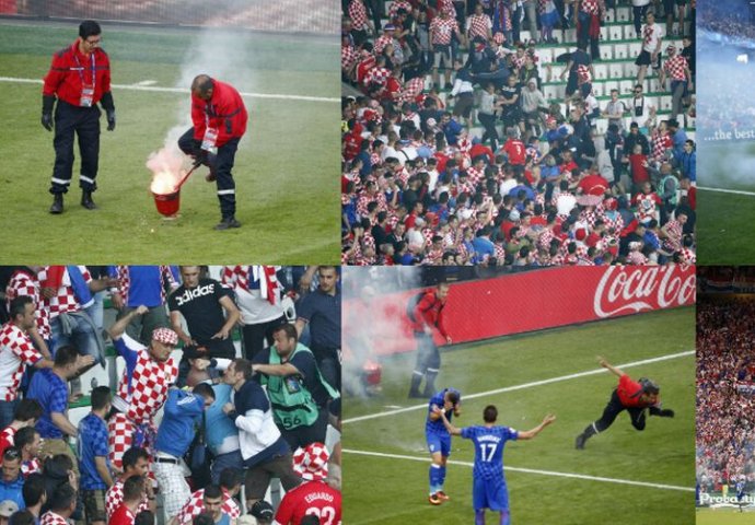 Fotoizvještaj o huliganskoj diverziji u St. Etienneu