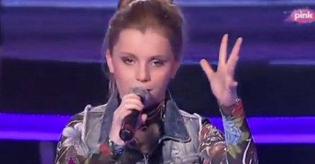 Talentovana Eva u "Pinkovim zvezdicama" rasturila hitom Goce Tržan! (VIDEO)
