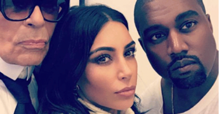 Karl Lagerfeld, Kim Kardashian i Kanye West rade na tajnom zadatku 