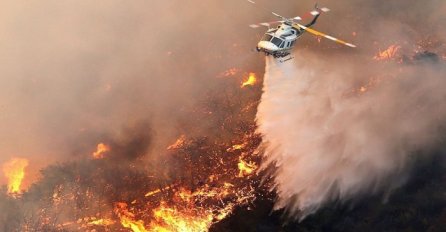 Vatra prijeti ljetvalištima, evakuisan Olimpos