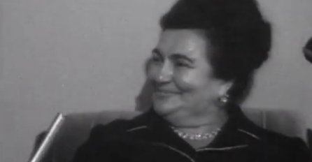 Jovanka Broz pred kamerama 1975. godine (VIDEO)