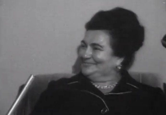 Jovanka Broz pred kamerama 1975. godine (VIDEO)