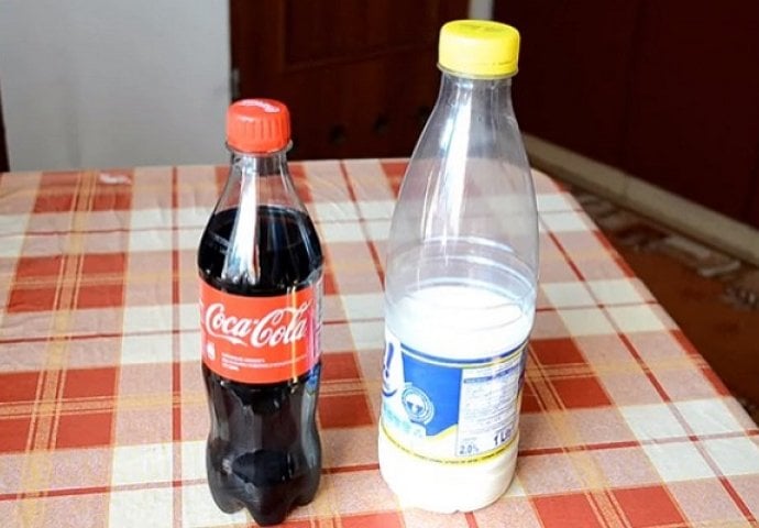 Pogledajte šta se dogodi kada sipate mlijeko u Coca-Colu (VIDEO)