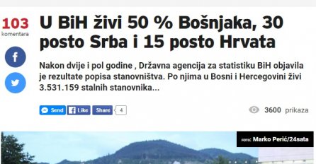 Šta pišu komšije o popisu stanovništva u BiH