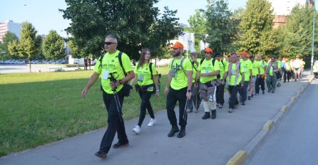 Marš mira "Sarajevo - Nezuk - Potočari 2016" - 80 sudionika krenulo ka Potočarima