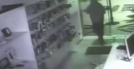 Lopov opeljušio radnju, ali nije bio tako vješt u bježanju (VIDEO)