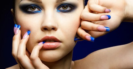 Plavi smokey eyes i sjenke koje će najbolje odgovarati vašoj boji očiju 