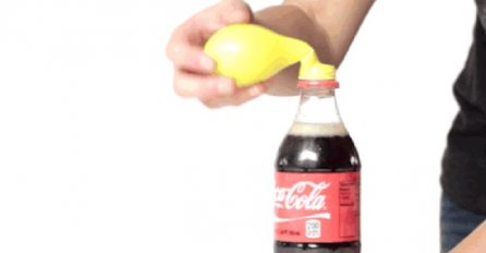 Stavio je balon na flašu Coca Cole, ono što se dogodilo u nastavku je genijalno (VIDEO)