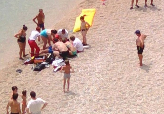 TURIST UMRO NA PLAŽI: Zbog privatnog dvorišta i 300 nelegalnih stepenica Hitna pomoć nije mogla prići