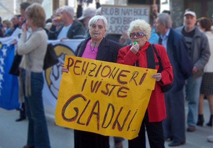 Penzioneri plaćaju najskuplji ceh