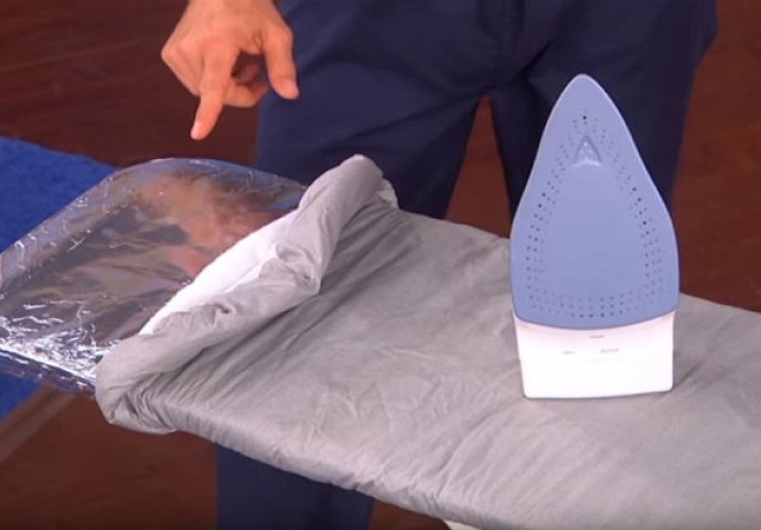  Stavila je običnu aluminijumsku foliju na dasku za peglanje: Ovaj trik koristićete stalno! (VIDEO)