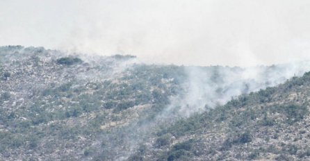 Trebinje: Još uvijek aktivan požar, vatra ne prijeti naseljima